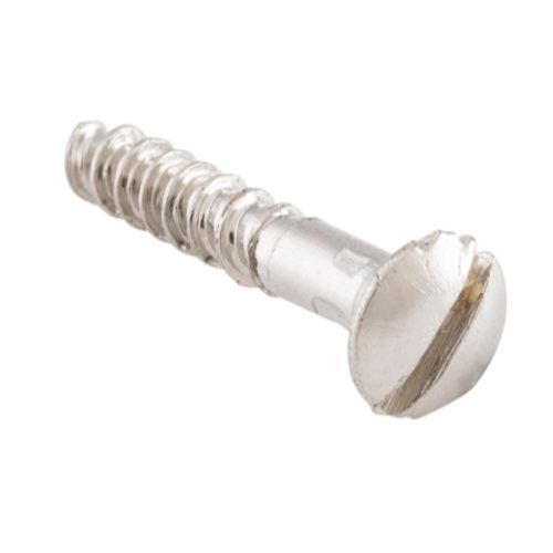 Screw Domed Head Packet 50 Polished Nickel L19 5 Gauge in Polished Nickel