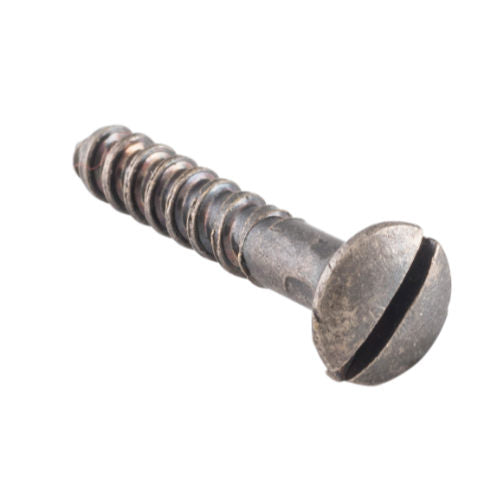 Screw Domed Head Packet 50 Rumbled Nickel L19 5 Gauge in Rumbled Nickel