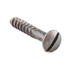 Screw Domed Head Packet 50 Rumbled Nickel L19 5 Gauge in Rumbled Nickel