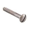 Screw Domed Head Packet 50 Rumbled Nickel L25 6 Gauge in Rumbled Nickel