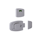 Sera Slide Lock and Indicator Set- Anti-Microbial  - With Screw Fixings in Antimicrobial Coating