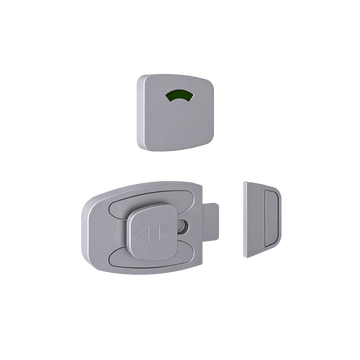 Sera Slide Lock and Indicator Set- Anti-Microbial  - With Screw Fixings in Antimicrobial Coating