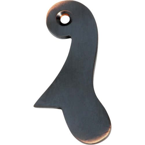 Sash Drop Antique Copper H60xW30mm in Antique Copper