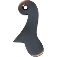 Sash Drop Antique Copper H60xW30mm in Antique Copper