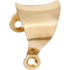 Sash Lift Nouveau Polished Brass H32xW35xP25mm in Polished Brass