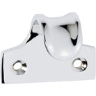 Sash Lift Dished Chrome Plated H38xW45xP30mm in Chrome Plated