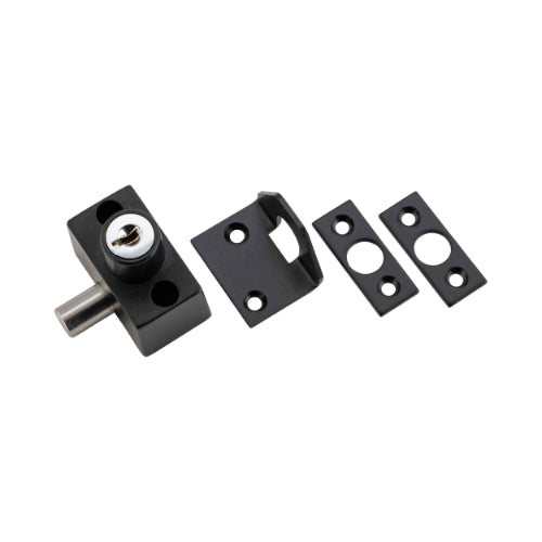 Sash / Sliding Window Lock Zinc Alloy Matt Black L43xW40xH41mm in Matt Black
