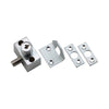 Sash / Sliding Window Lock Zinc Alloy Satin Chrome L43xW40xH41mm in Satin Chrome