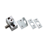 Sash / Sliding Window Lock Zinc Alloy Satin Chrome L43xW40xH41mm in Satin Chrome