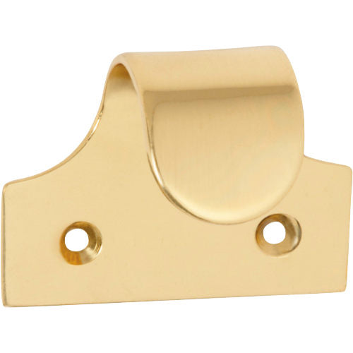 Sash Lift Classic Large Unlacquered Polished Brass H41xW48xP30mm in Unlacquered Polished Brass