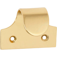 Sash Lift Classic Large Unlacquered Polished Brass H41xW48xP30mm in Unlacquered Polished Brass