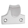 Sash Lift Dished Polished Nickel W45xH38xP30mm in Polished Nickel