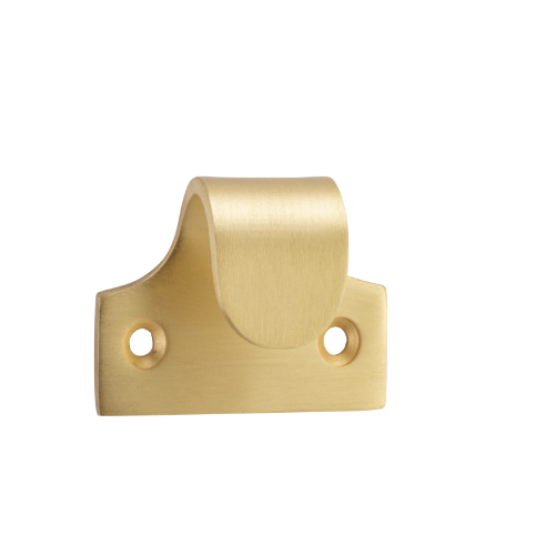 Sash Lift Classic Small Satin Brass H34xW42xP25mm in Satin Brass