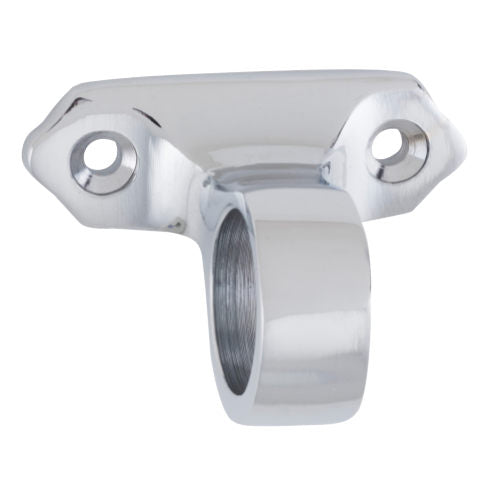 Tradco Sash Eye Lift- Offset, a hardware component with metal construction, designed for sash window lifting and support.