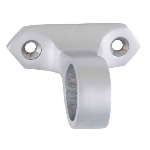 Sash Eye Offset Satin Chrome H32xW49xP36mm in Satin Chrome