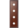 Switch Socket Block Traditional Quad Cedar H90xL280mm in Cedar Finish