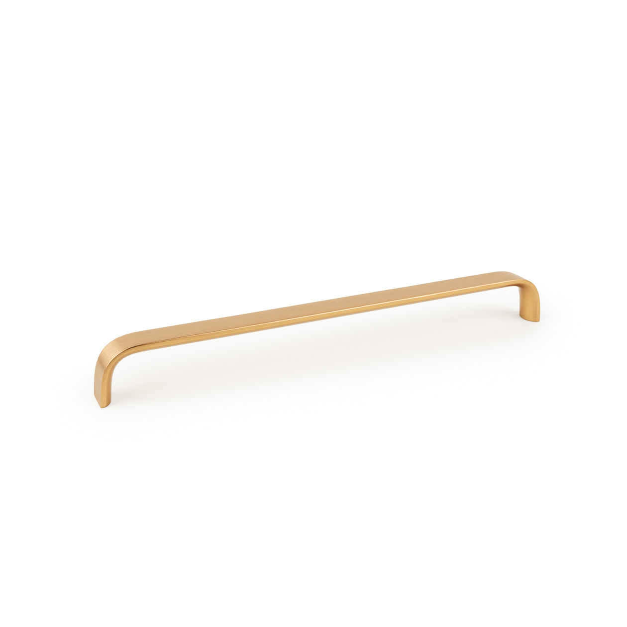 Momo SENSE cabinet pull handle in brushed dark bronze finish, sleek modern design for kitchen or furniture drawers.