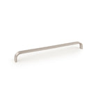 Momo SENSE cabinet pull handle in dark bronze finish with sleek, modern design mounted on a cabinet door.