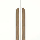 Momo Sydney timber cabinet pull handle in brushed nickel finish, showcasing sleek, modern design for kitchen or furniture drawers