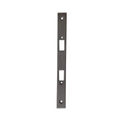 MOMO HANDLES MORTICE LOCK FOREND PLATE FOR USE WITH PRIVACY THUMB TURN GUNMETAL in Gun Metal