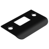 70mm D Shaped Strike in Black Teflon