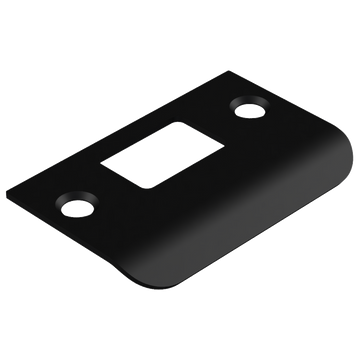 70mm D Shaped Strike in Black Teflon