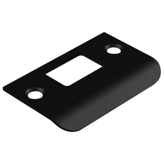 70mm D Shaped Strike in Black Teflon