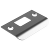 70mm D Shaped Strike in Satin Nickel