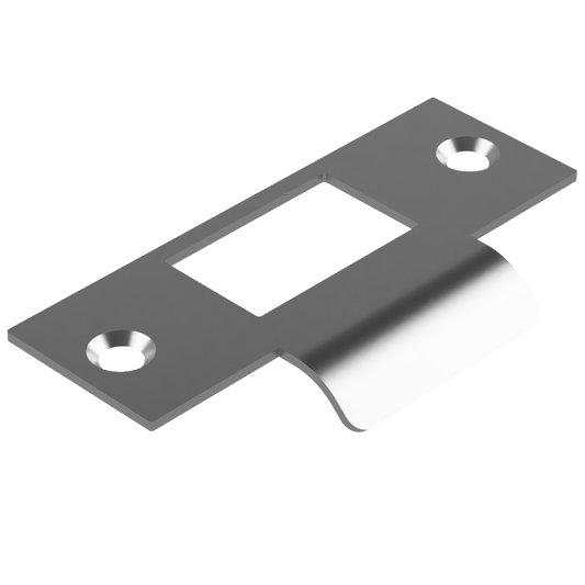 Old Version 85mm Lockwood Strike Plate in Satin Nickel
