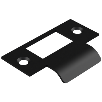 Standard T Shaped Strike - 20mm (46mm O/A) to suit AUS Mortice Locks in Black Teflon