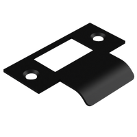 Extended T Shaped Strike - 25mm (51mm O/A) to suit AUS Mortice Locks in Black Teflon