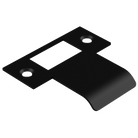 Extended T Shaped Strike - 40mm (66mm O/A) to suit AUS Mortice Locks in Black Teflon