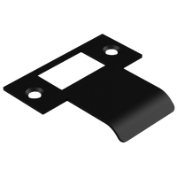 Extended T Shaped Strike - 40mm (66mm O/A) to suit AUS Mortice Locks in Black Teflon