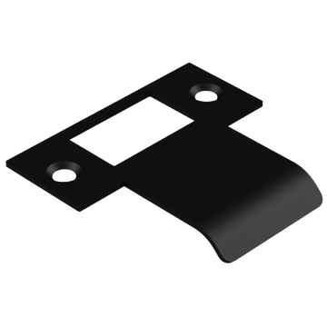 Extended T Shaped Strike - 40mm (66mm O/A) to suit AUS Mortice Locks in Black Teflon