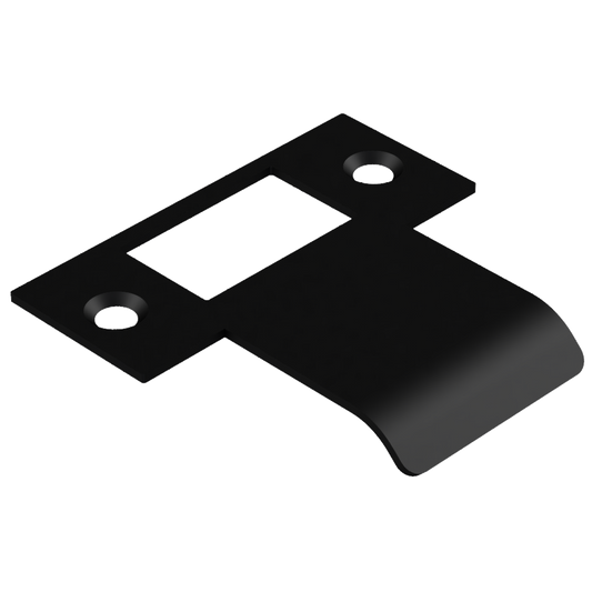 Extended T Shaped Strike - 40mm (66mm O/A) to suit AUS Mortice Locks in Black Teflon