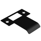 Extended T Shaped Strike - 50mm (76mm O/A) to suit AUS Mortice Locks in Black Teflon