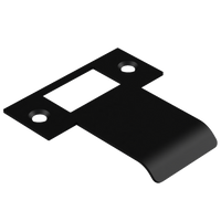 Extended T Shaped Strike - 50mm (76mm O/A) to suit AUS Mortice Locks in Black Teflon