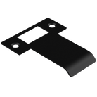 Extended T Shaped Strike - 60mm (86mm O/A) to suit AUS Mortice Locks in Black Teflon