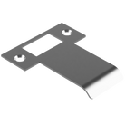 Extended T Shaped Strike - 60mm (86mm O/A) to suit AUS Mortice Locks in Satin Chrome