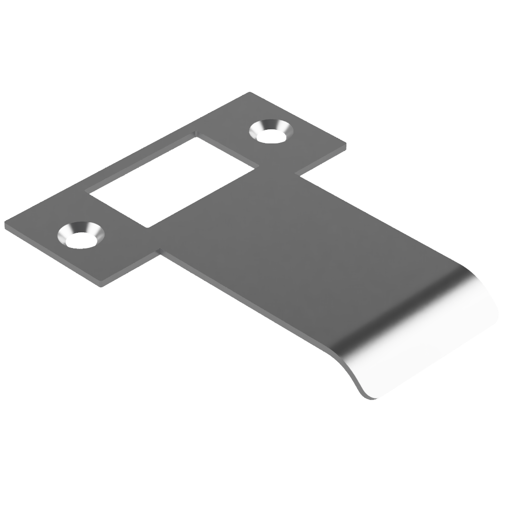 Extended AUS Mortice Lock Strike Plate 060mm – Style Finish Design Pty Ltd