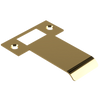 Extended T Shaped Strike - 70mm (96mm O/A) to suit AUS Mortice Locks in Polished Brass Unlacquered