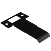 Extended T Shaped Strike - 90mm (116mm O/A) to suit AUS Mortice Locks in Black Teflon