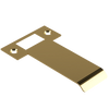 Extended T Shaped Strike - 90mm (116mm O/A) to suit AUS Mortice Locks in Polished Brass Unlacquered