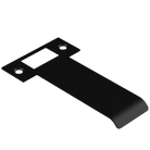 Extended T Shaped Strike - 100mm (126mm O/A) to suit AUS Mortice Locks in Black Teflon