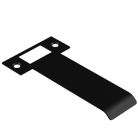 Extended T Shaped Strike - 110mm (126mm O/A) to suit AUS Mortice Locks in Black Teflon