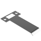 Extended T Shaped Strike - 110mm (126mm O/A) to suit AUS Mortice Locks in Satin Nickel
