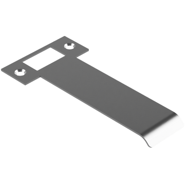 Extended T Shaped Strike - 120mm (126mm O/A) to suit AUS Mortice Locks in Satin Nickel