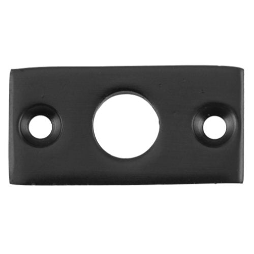 Plate Keeper Matt Black L25xW13mm Bolt 9mm in Matt Black