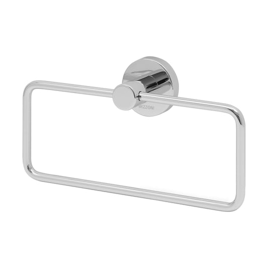 Stream Hand Towel Ring in Chrome Plated