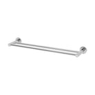 Stream Double Towel Rail - 600mm in Chrome Plated